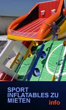 sports inflatables for hire, inflatables games 